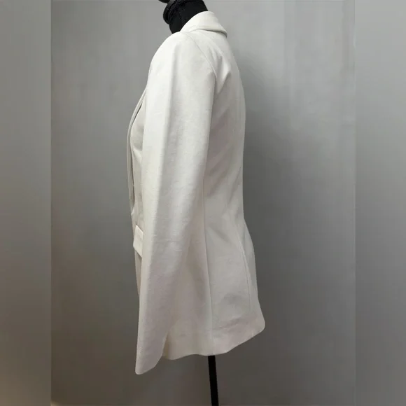 NWT✨Express White Blazer Columnist Open Front Boyfriend  Size XS - Picture 9 of 9